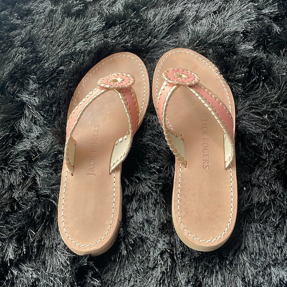 Jack Rogers 7 pink sandals - Picture 5 of 8